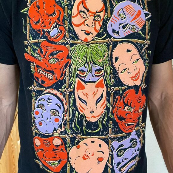 OMOCAT mask collection t-shirt(L) - Picture 5 of 5